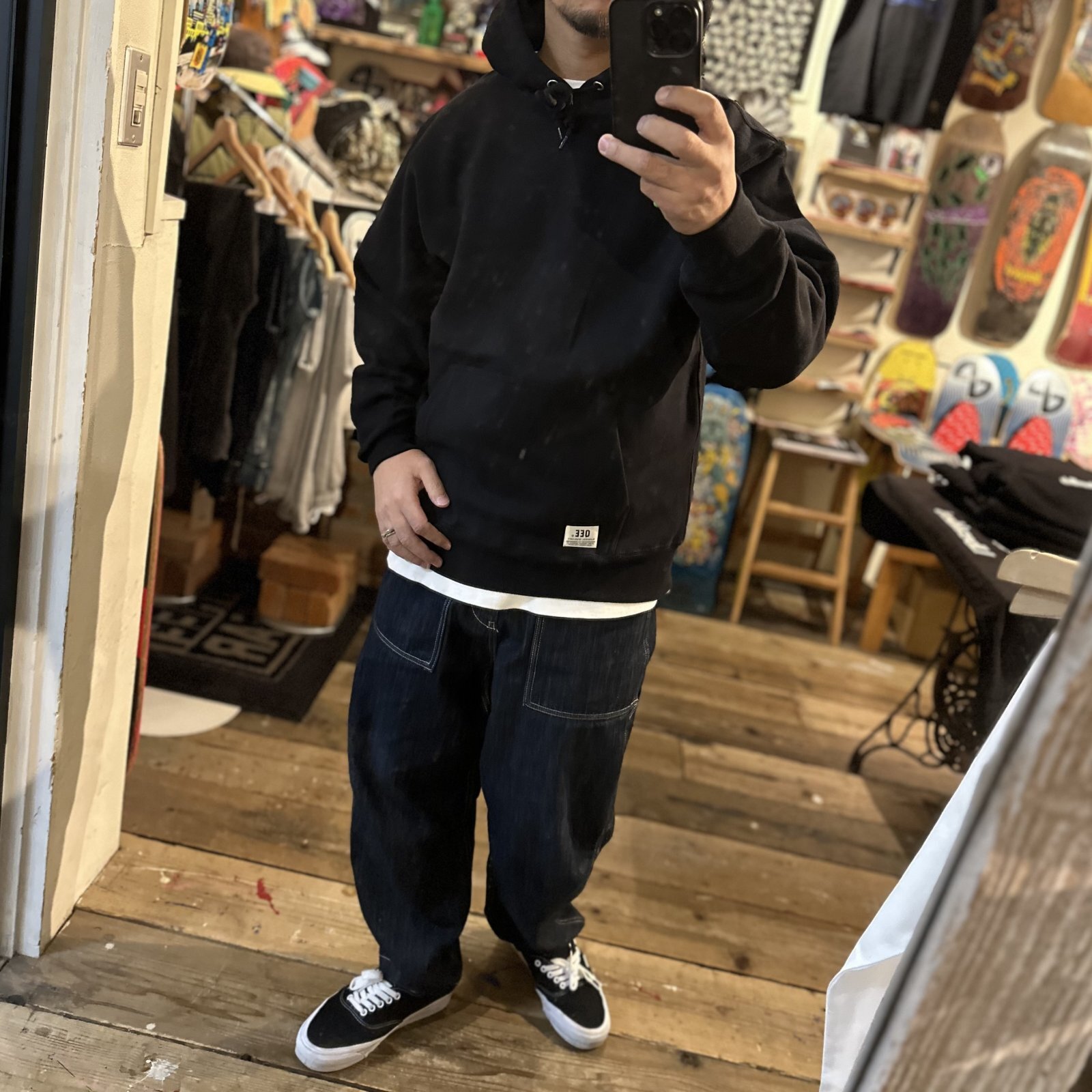 画像: 【 Qee Original 】FLY&BONES by VCJ P/O HOODIE