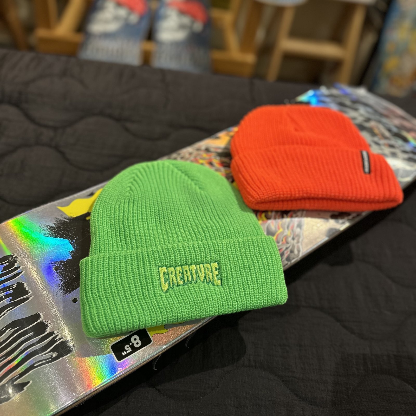 画像: 【 Creature Skateboards 】Logo Outline Creature Beanie