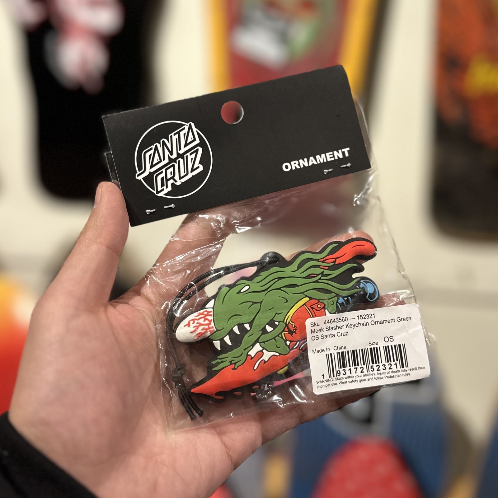 画像: 【 Santa Cruz Skateboard 】Keith Meek Slasher Key Chain Ornament