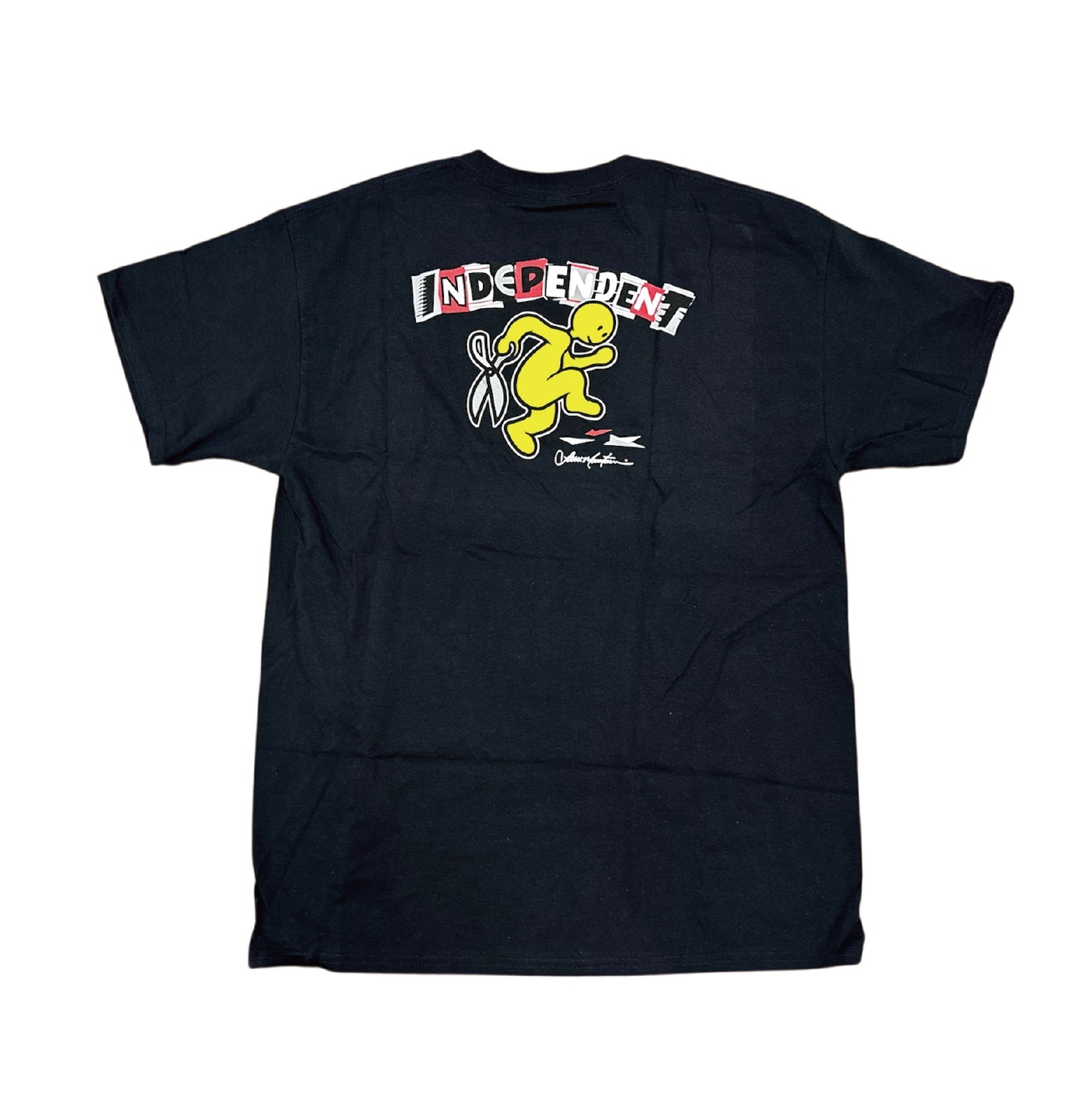 画像1: 【 Independent Trucks 】LANCE MOUNTAIN RANSOME T-SHIRTS / BLACK