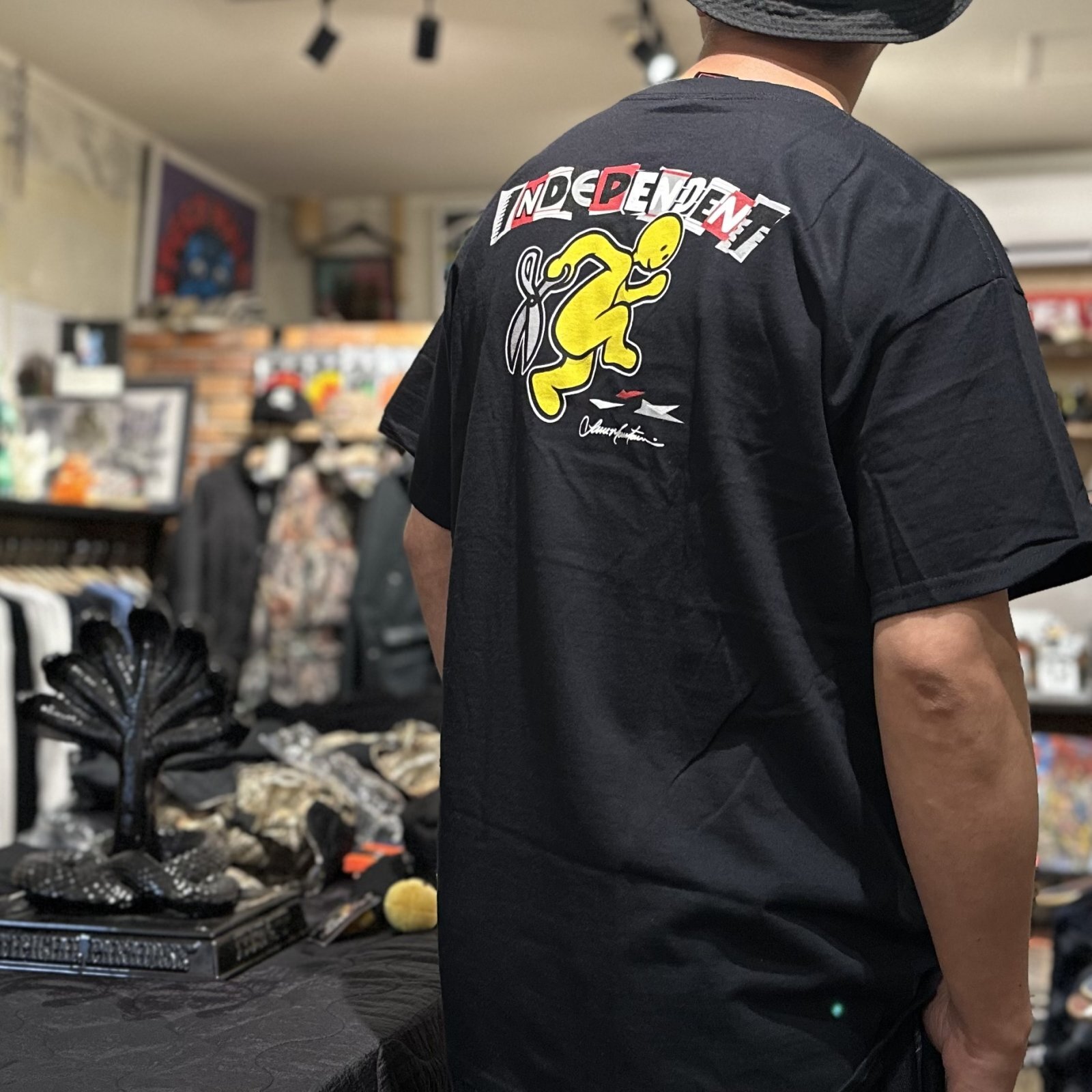 画像: 【 Independent Trucks 】LANCE MOUNTAIN RANSOME T-SHIRTS / BLACK