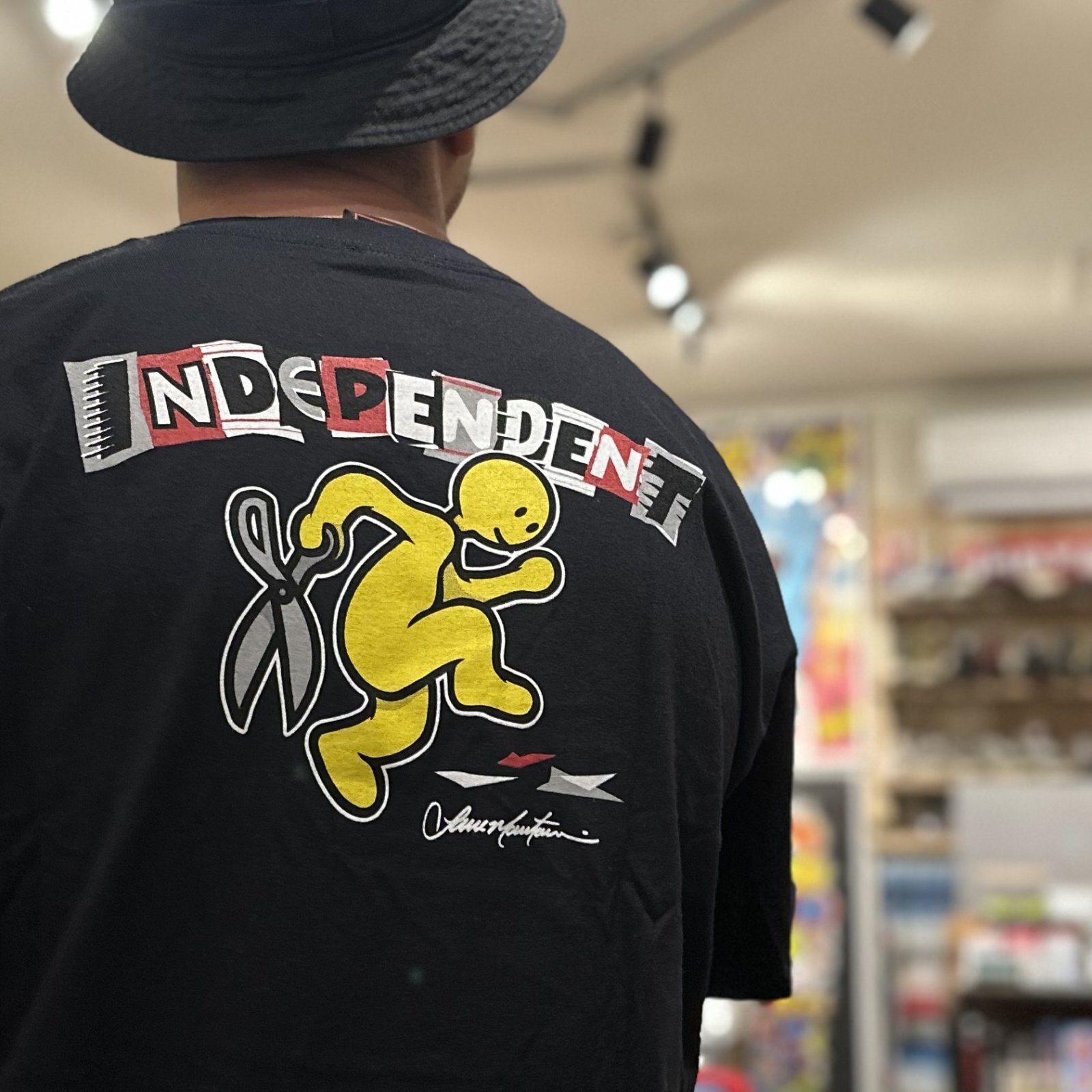 画像: 【 Independent Trucks 】LANCE MOUNTAIN RANSOME T-SHIRTS / BLACK