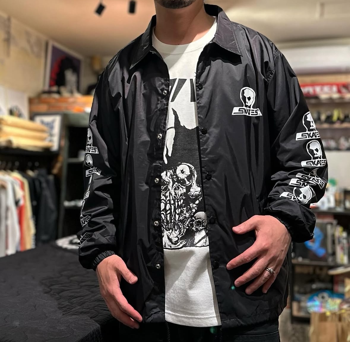 画像: ※予約受付開始【 Skull Skates 】HARDCORE COACH JACKET