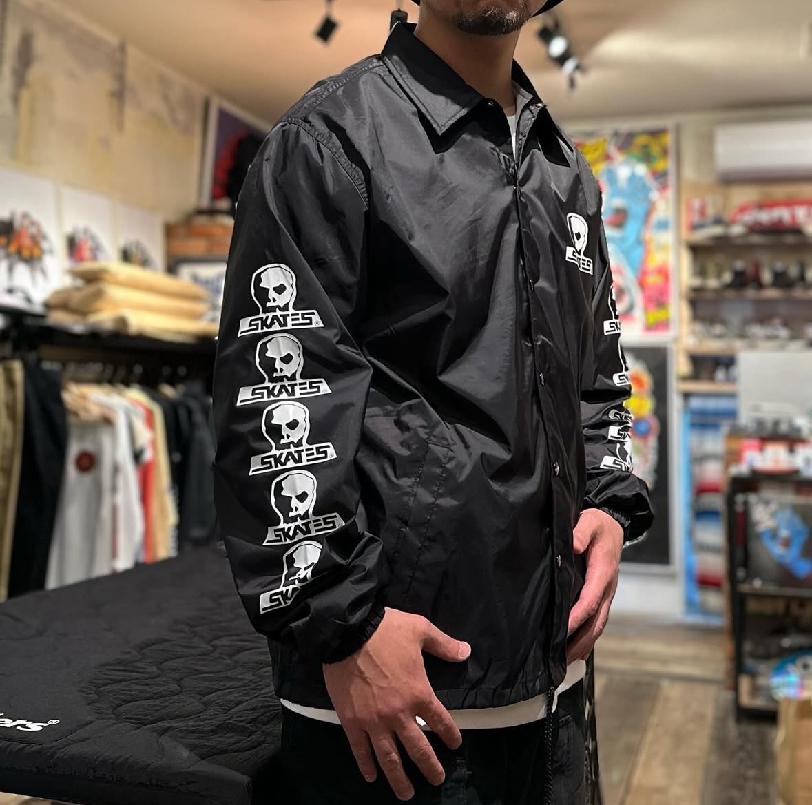 画像: ※予約受付開始【 Skull Skates 】HARDCORE COACH JACKET