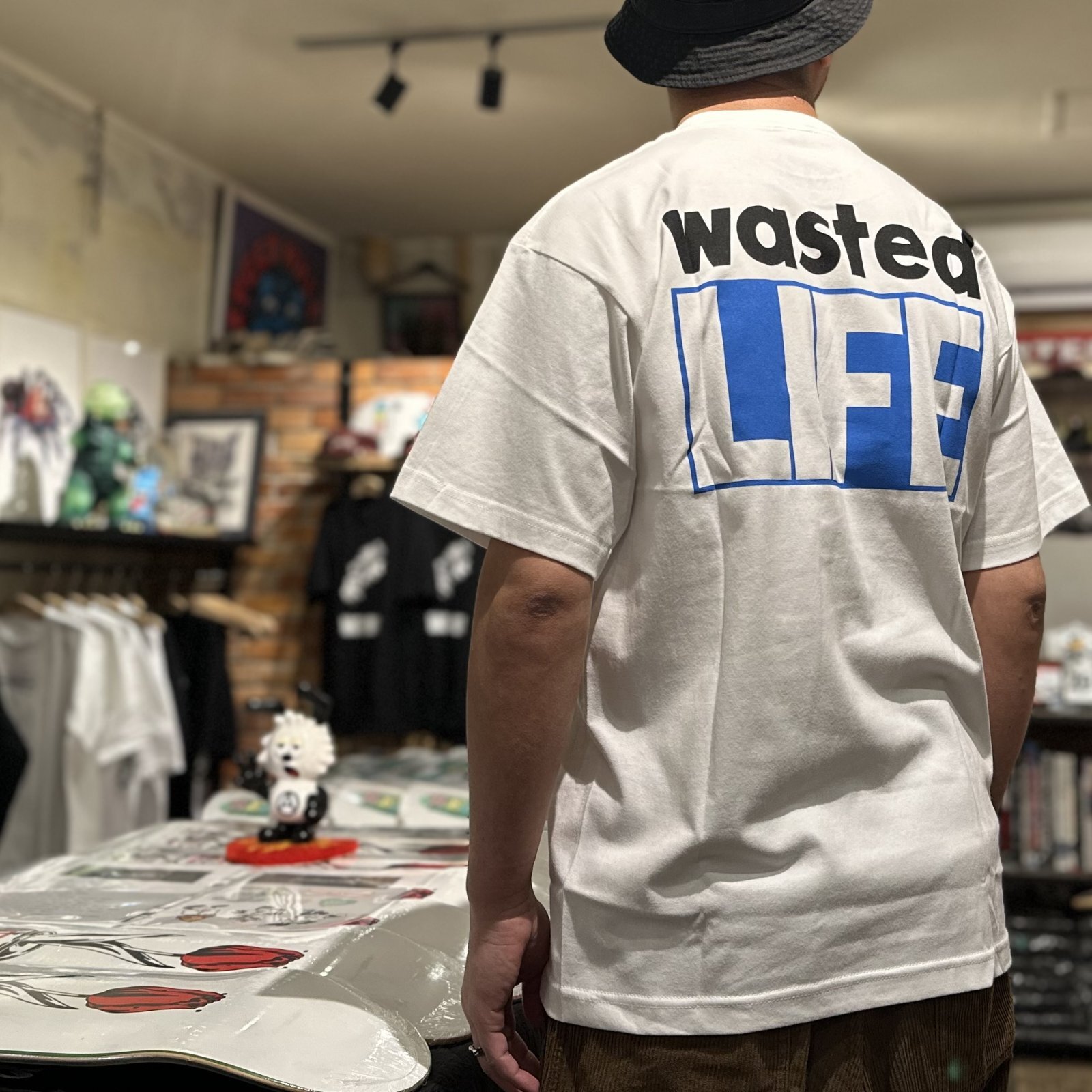 画像: 【 VERDY 】Wasted Youth /  Wasted Life Tee（White）