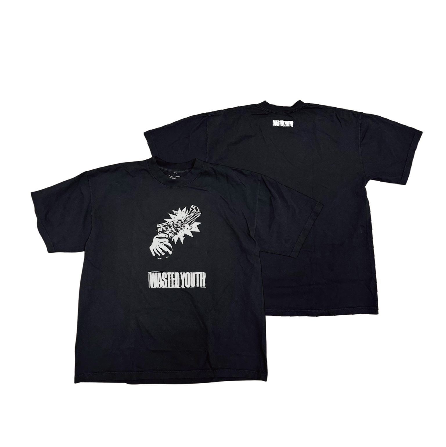 画像1: 【 VERDY 】Wasted Youth / GUN Tee（Black）