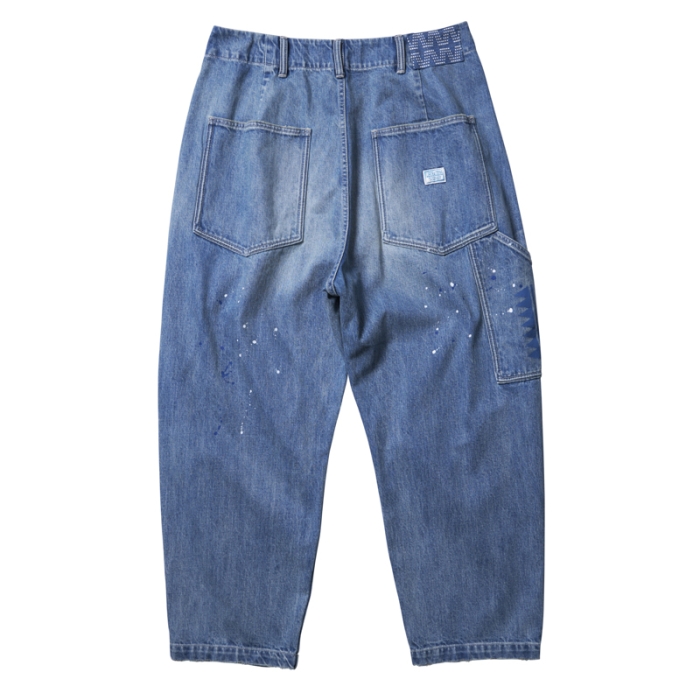 画像: 【 Liberaiders 】TRIBAL DENIM SARROUEL PANTS HW