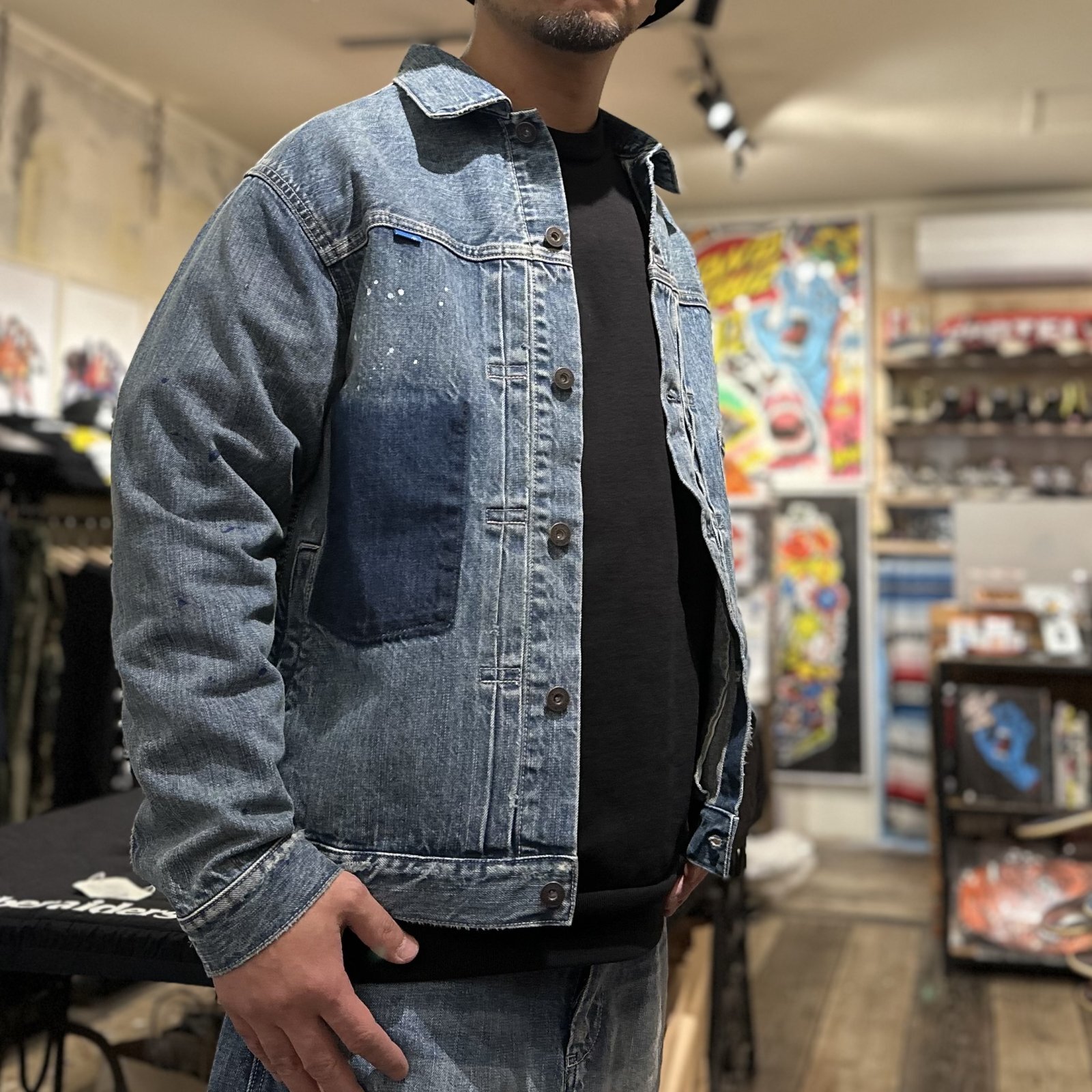 画像: 【 Liberaiders 】TRIBAL DENIM JACKET HW