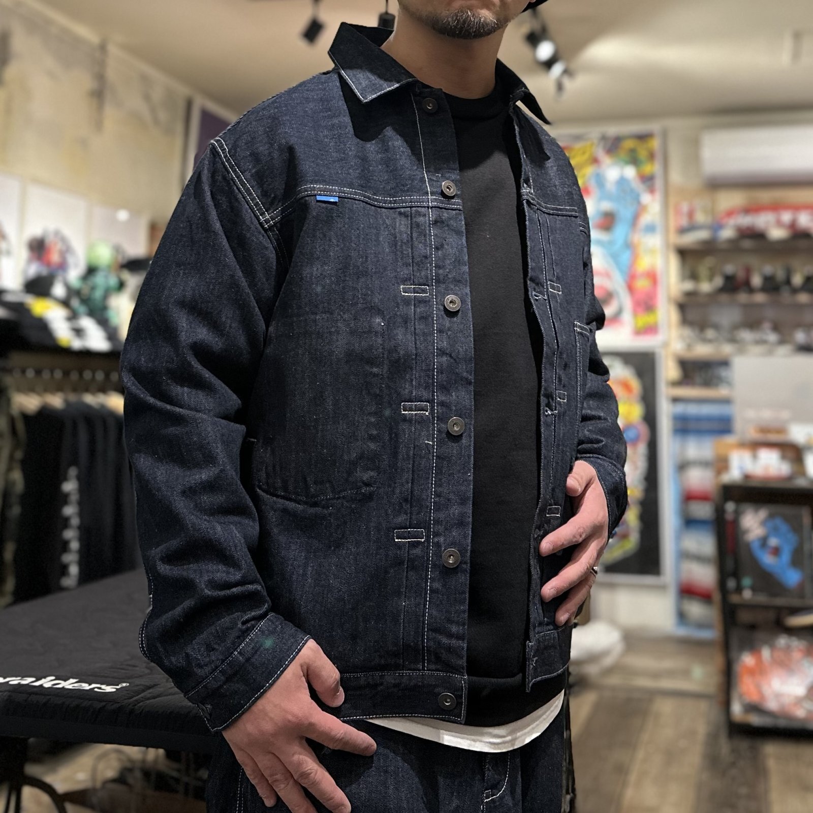 画像: 【 Liberaiders 】TRIBAL DENIM JACKET OW