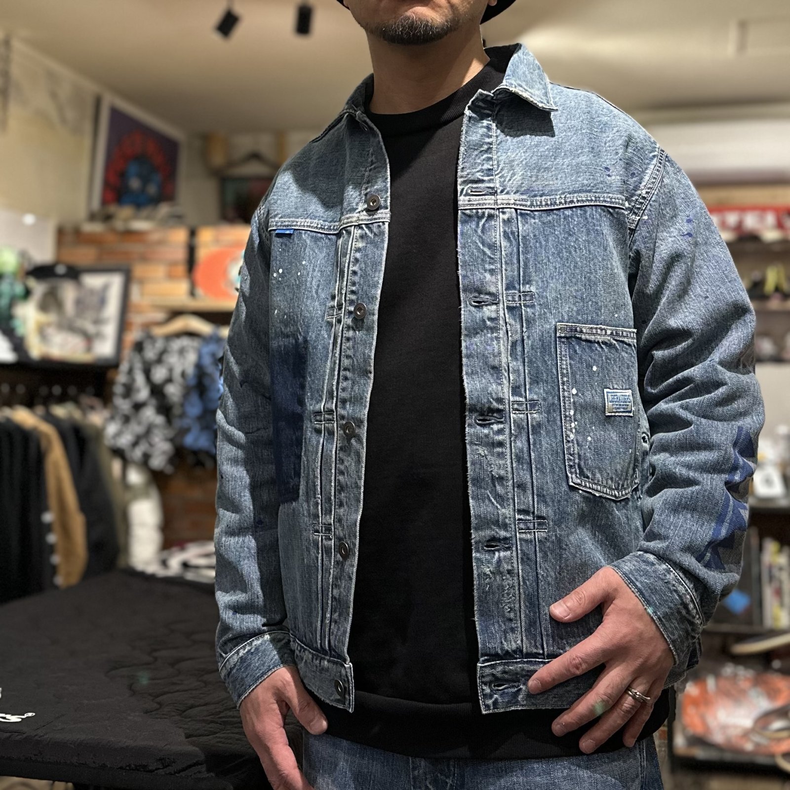 画像: 【 Liberaiders 】TRIBAL DENIM JACKET HW