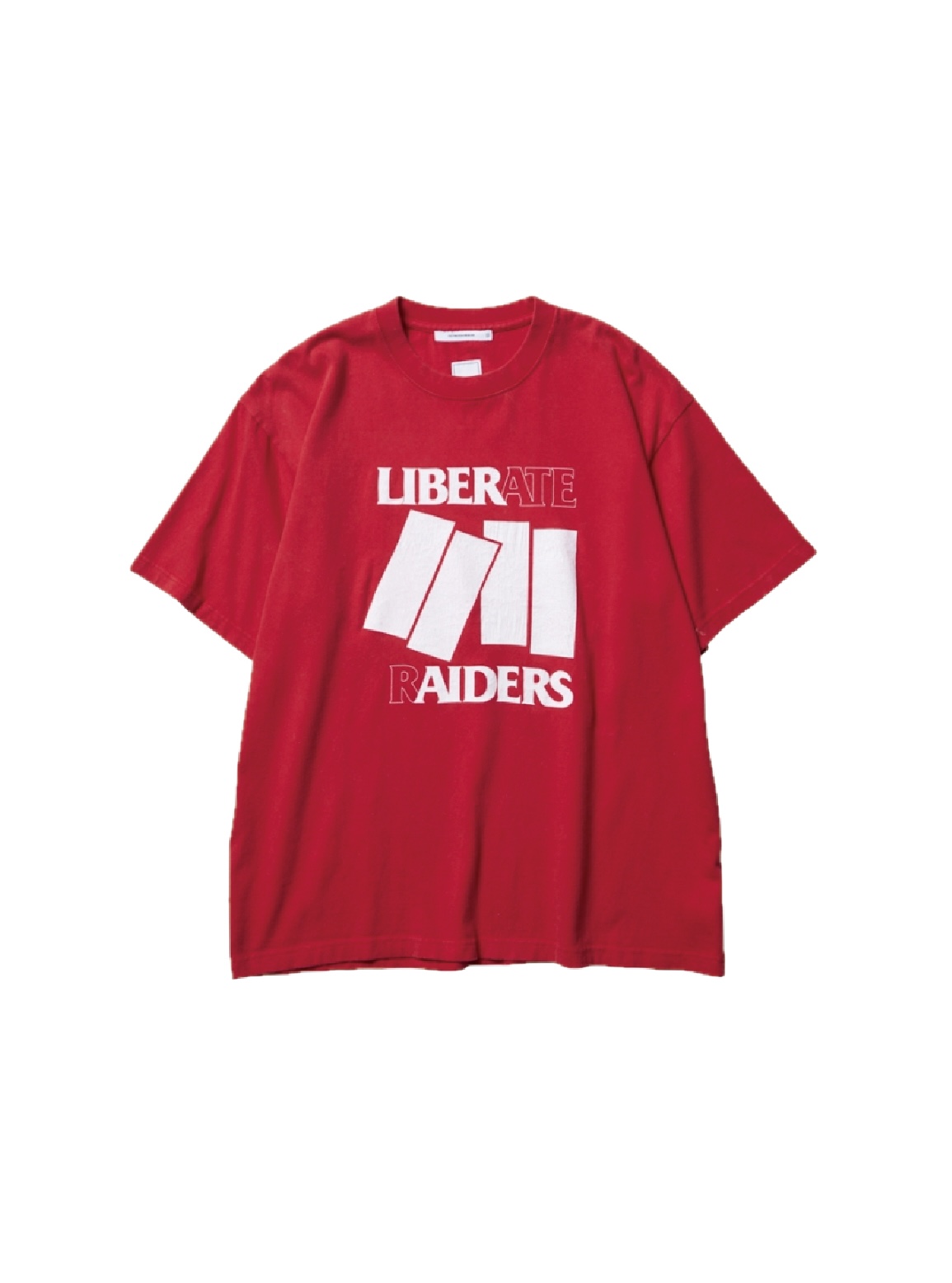 画像1: 【 Liberaiders 】COMPOSITION TEE / RED