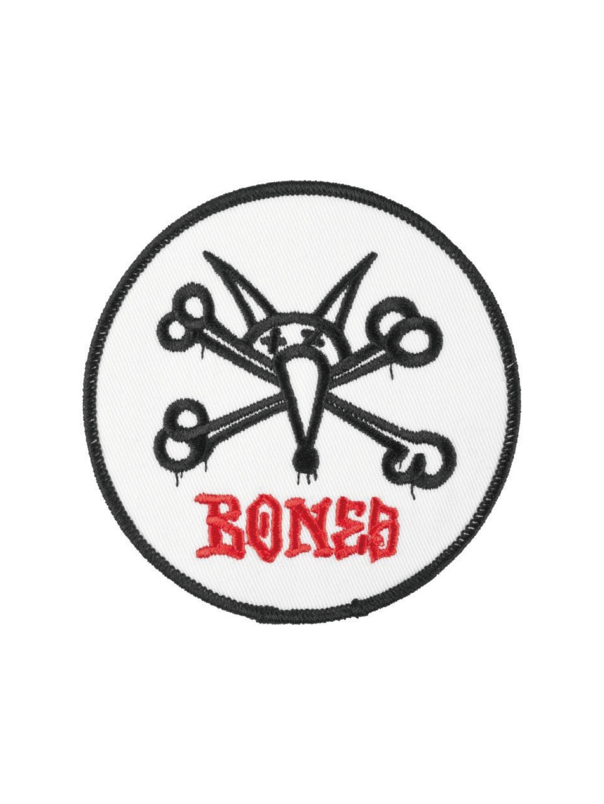 画像1: 【 Powell Peralta 】ワッペン VATO RAT WHITE 3.5"