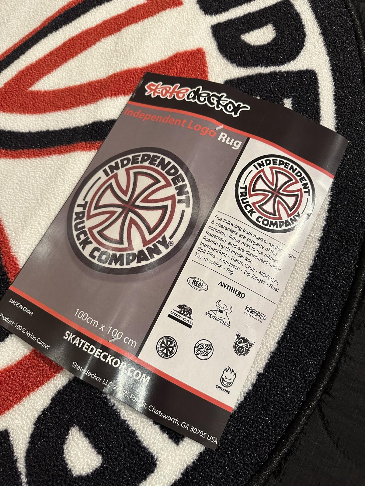 画像: ※2013年製【 Independent Trucks 】CROSS LOGO RUG MAT