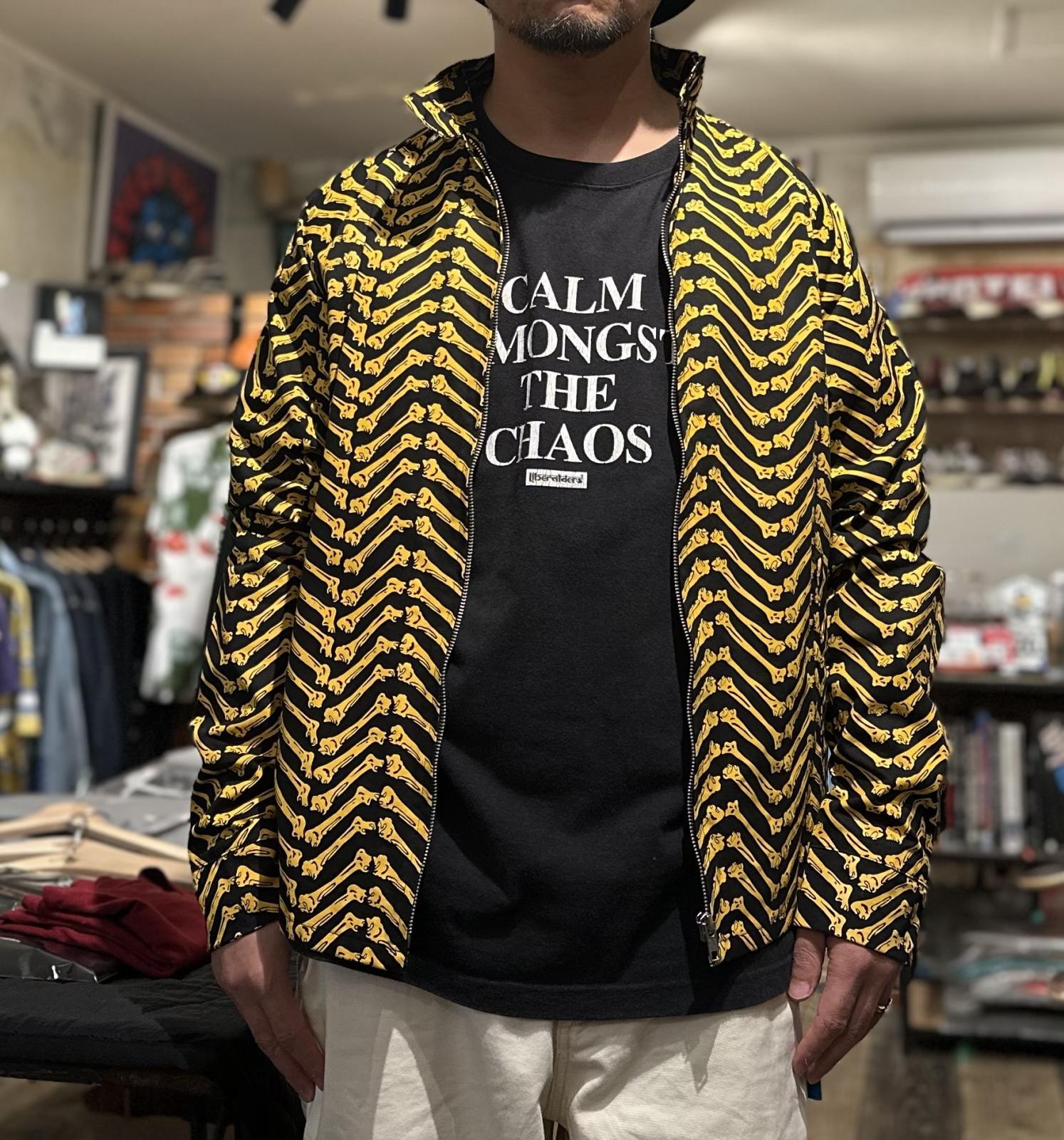 画像: 【 Life's a Beach 】2013年製 BONE PATTERN SWING TOP / BLACKxYELLOW