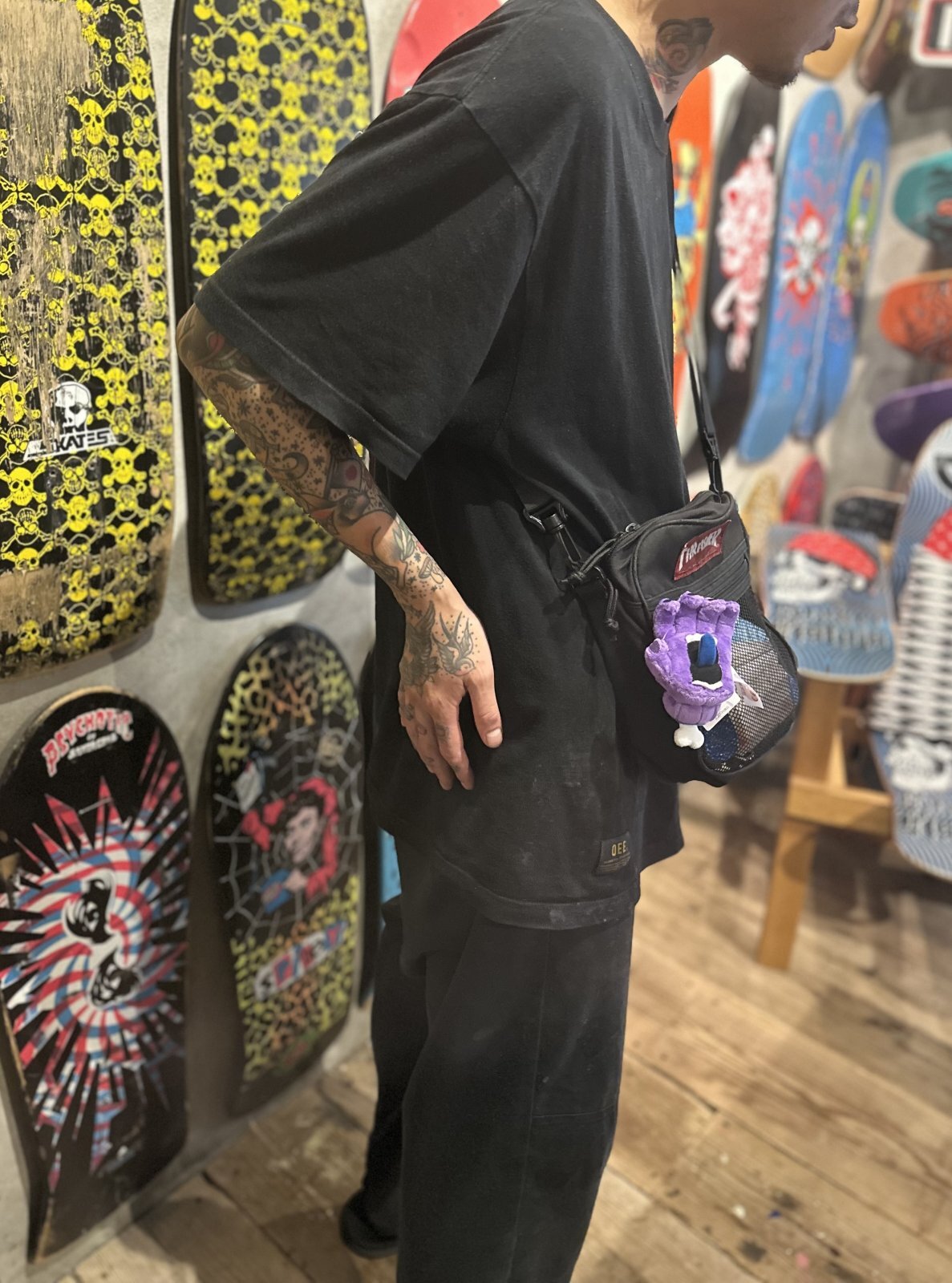 画像: 【 Santa Cruz Skateboards 】NICI x SCREAMING HAND / KEY HOLDER