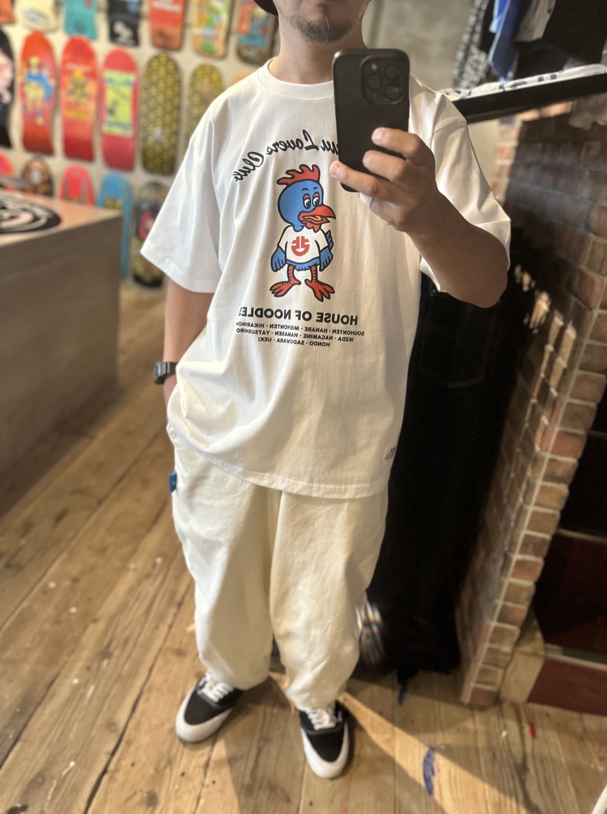 画像: 【 北熊xQee 】北熊40th Exclusive / HOKUYUU LOVERS CLUBL TEE（WHITE）