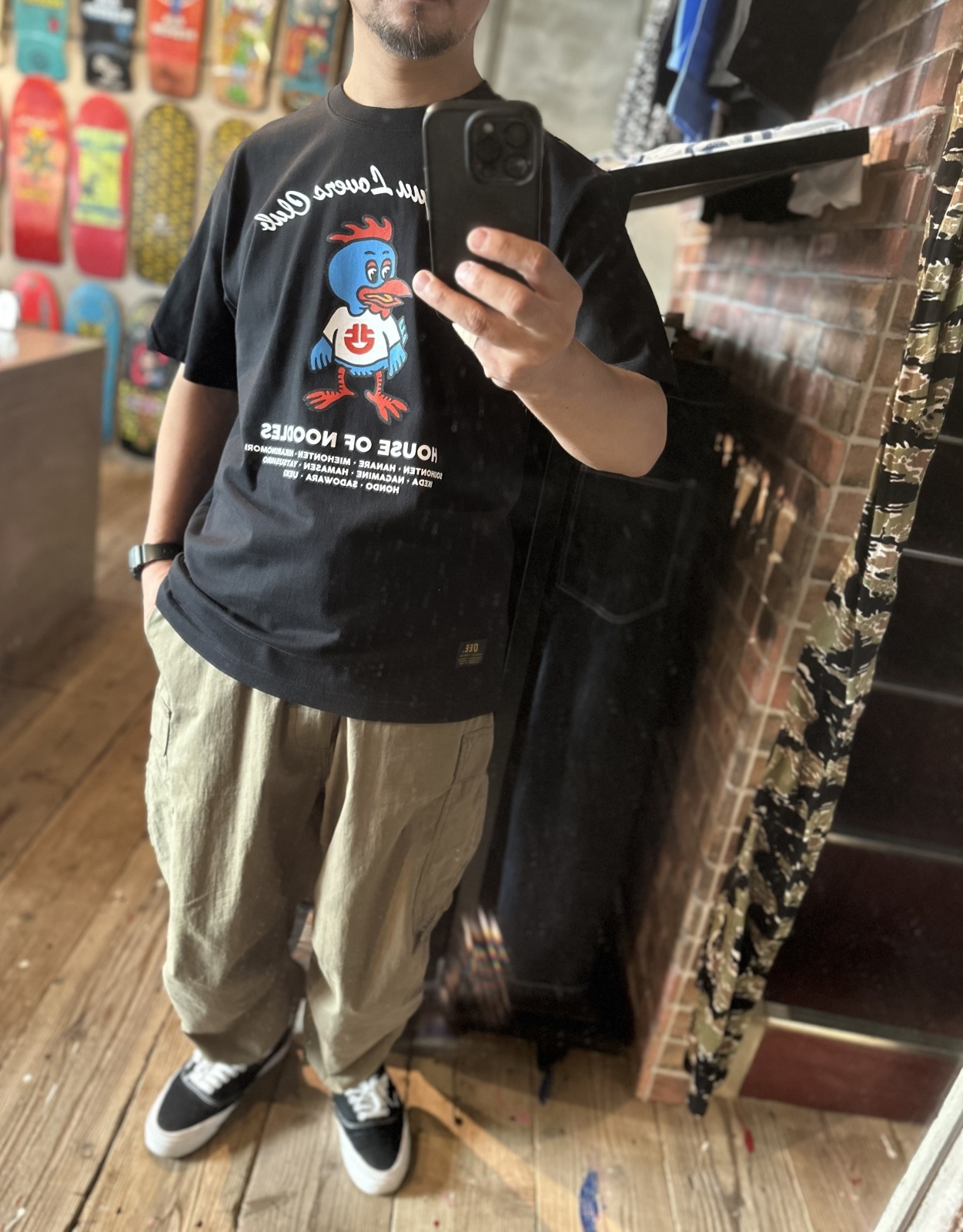 画像: 【 北熊xQee 】北熊40th Exclusive / HOKUYUU LOVERS CLUBL TEE（BLACK）