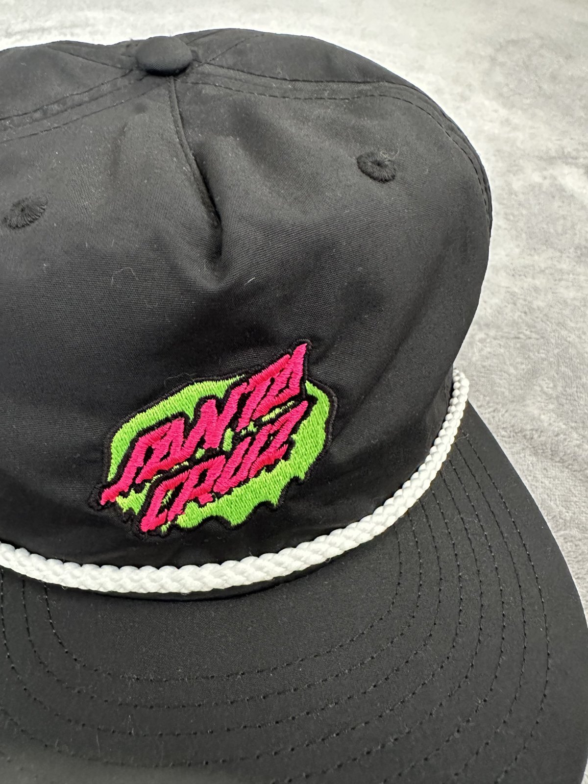 画像: 【 Santa Cruz Skateboards 】SLIME DOT SNAPBACK / BLACK