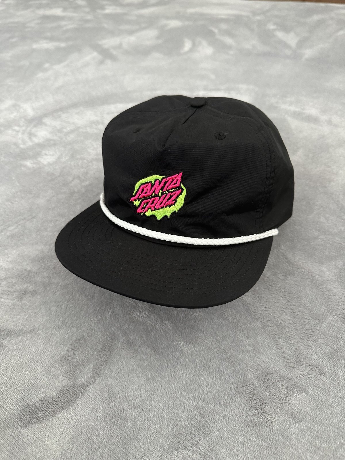 画像: 【 Santa Cruz Skateboards 】SLIME DOT SNAPBACK / BLACK