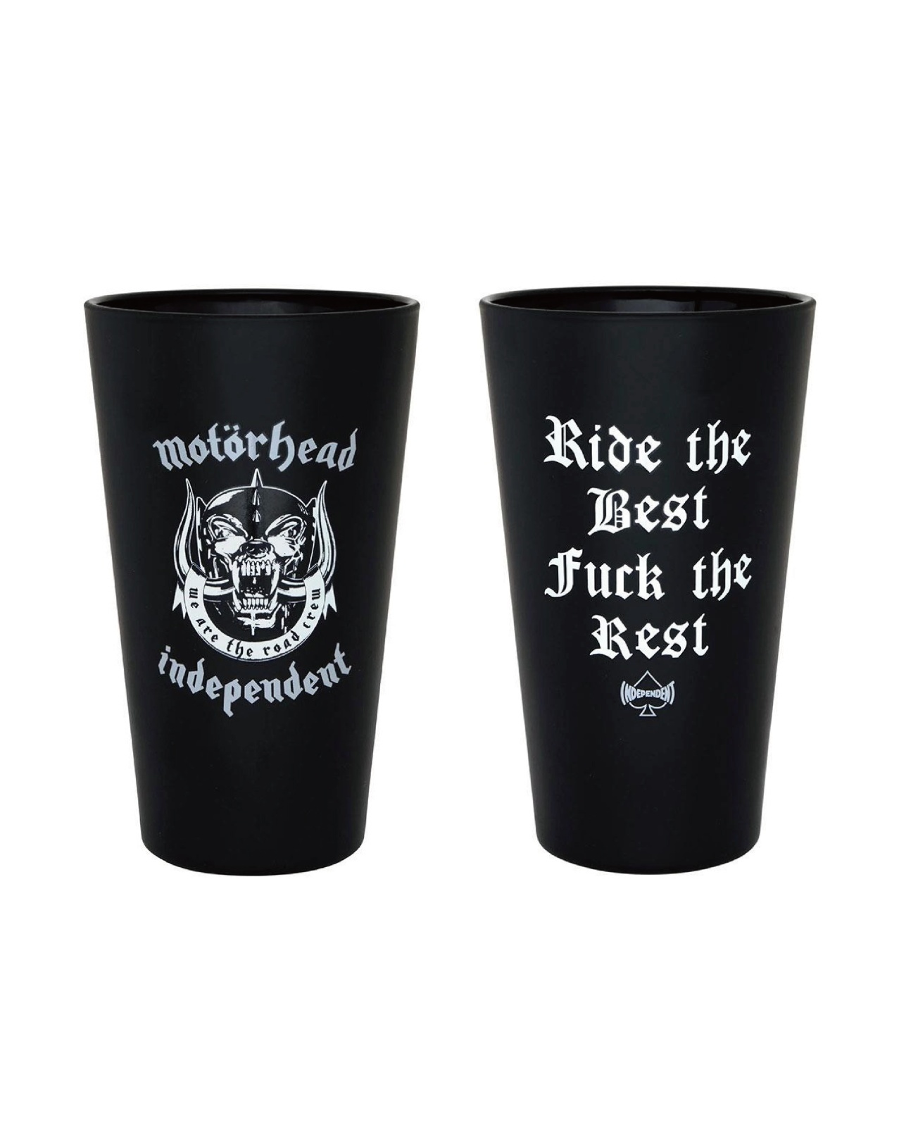 画像1: 【 Independent Trucks 】Motörhead x independent Trucks INDY MOTORHEAD WARPIG PINT GLASS 25HD