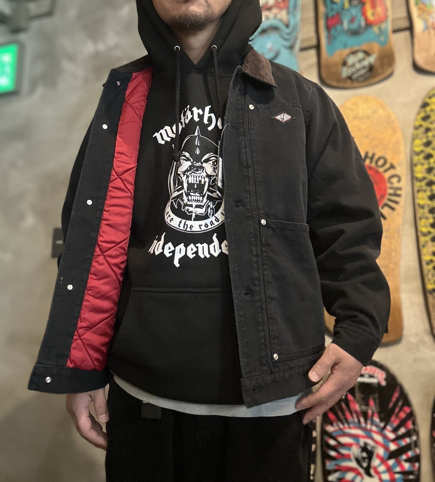 画像: 【 Independent Trucks 】SUMMIT WORK JACKET JAPAN LIMITED / BLACK