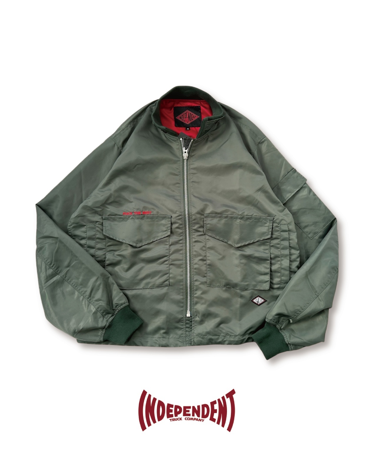 画像1: 【 Independent Trucks 】SUMMIT G8 JACKET JAPAN LIMITED / ARMY